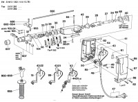 Bosch 0 611 202 909  Rotary Hammer 42 V / Eu Spare Parts